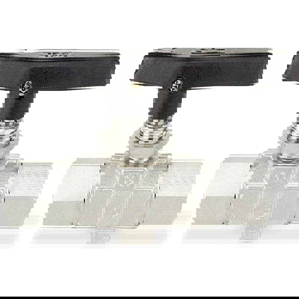 2-Way Manual Ball Valve: 3/8